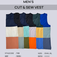 Cut & Sew Vest (Pack of 2)