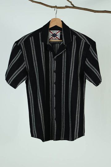 Black  Stripes  Shirt