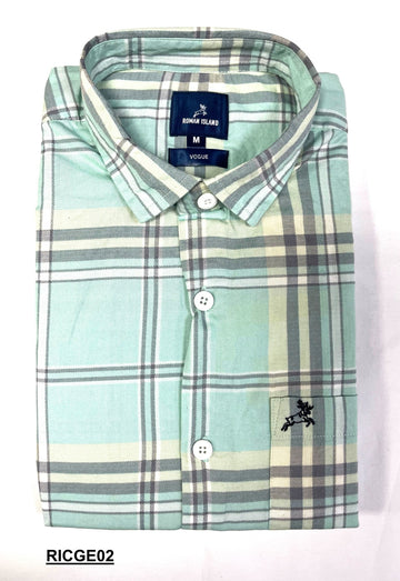 Men Check Shirt