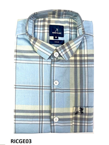Men Check Shirt