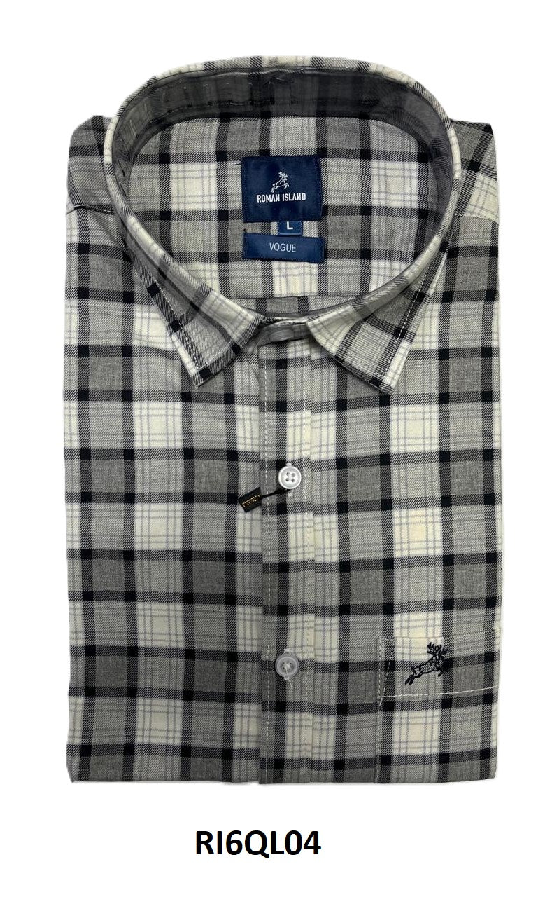 Men Check Shirt