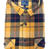 Peach Finish Check Shirt