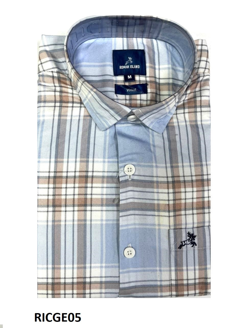 Men Check Shirt