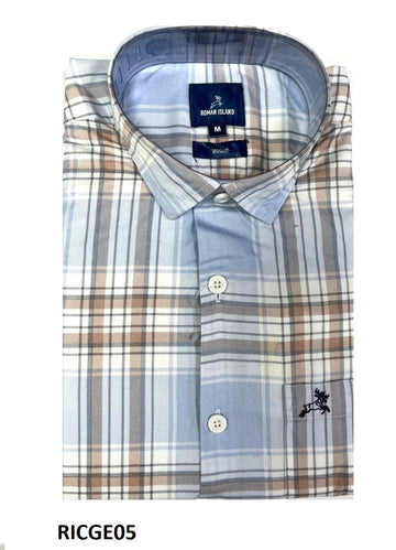 Men Check Shirt