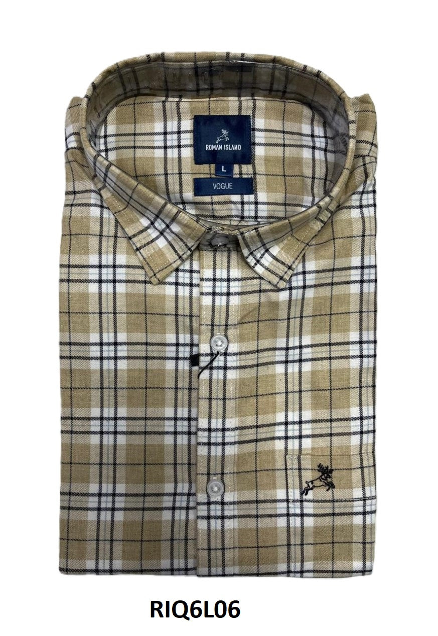 Men Check Shirt