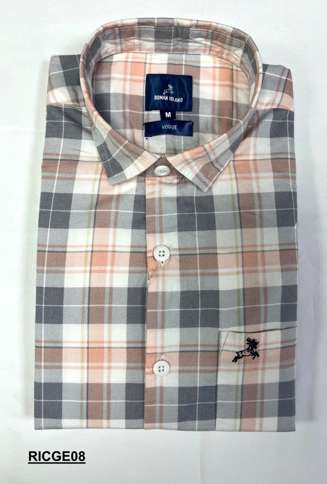 Men Check Shirt