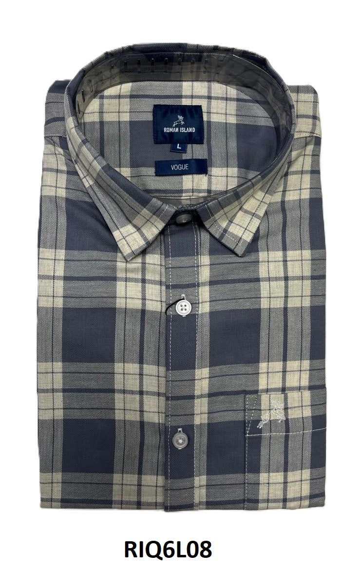 Men Check Shirt