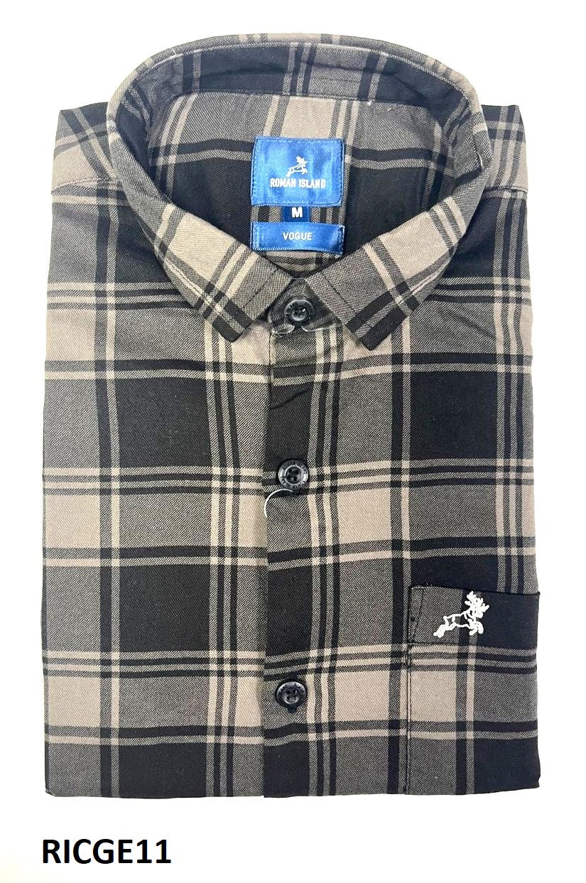Men Check Shirt