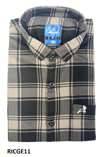 Men Check Shirt