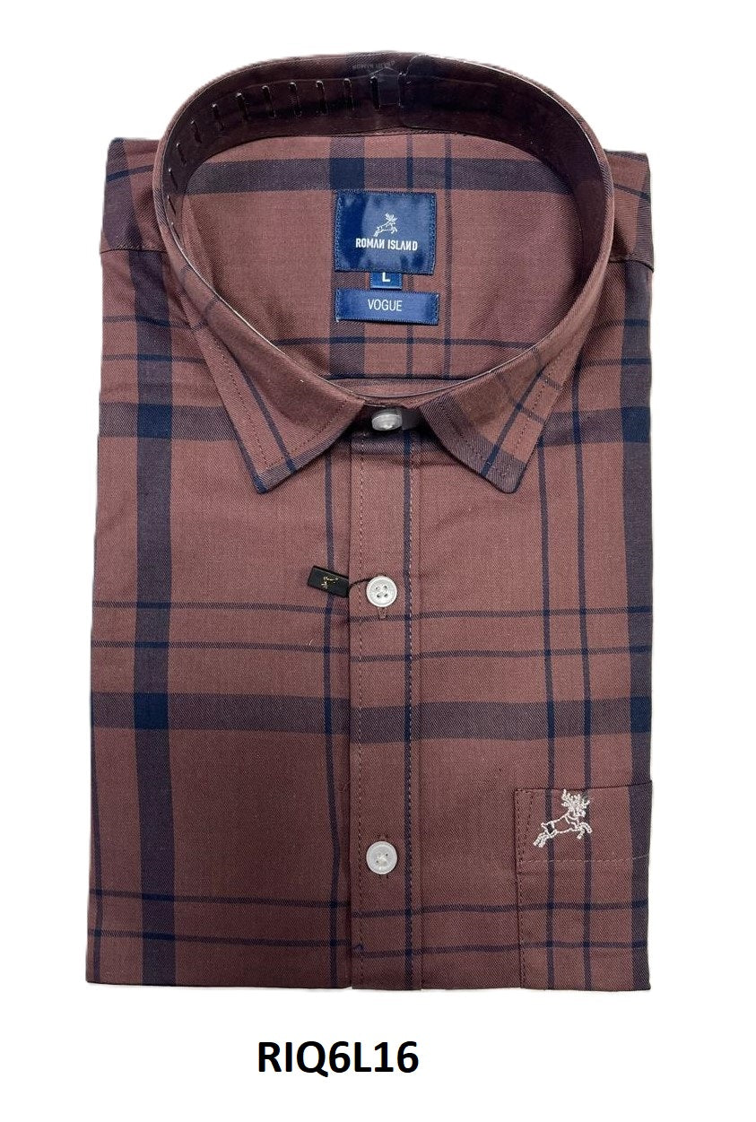 Men Check Shirt