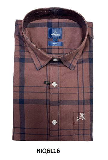 Men Check Shirt