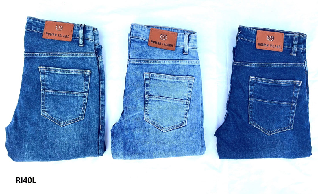 Men Regular Length Jeans