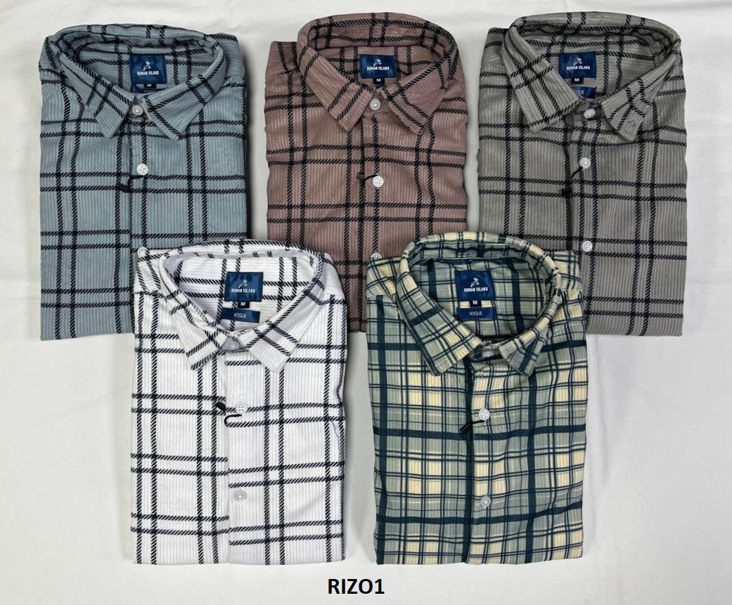 Men Check Shirt