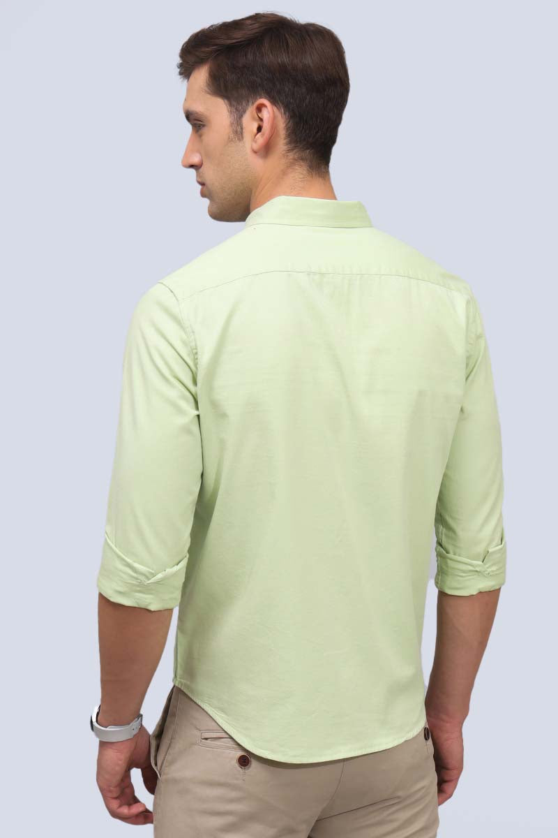 Green Plain Shirt