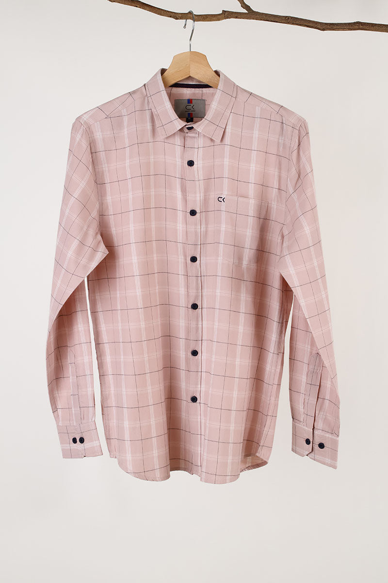Pink Checks Shirt