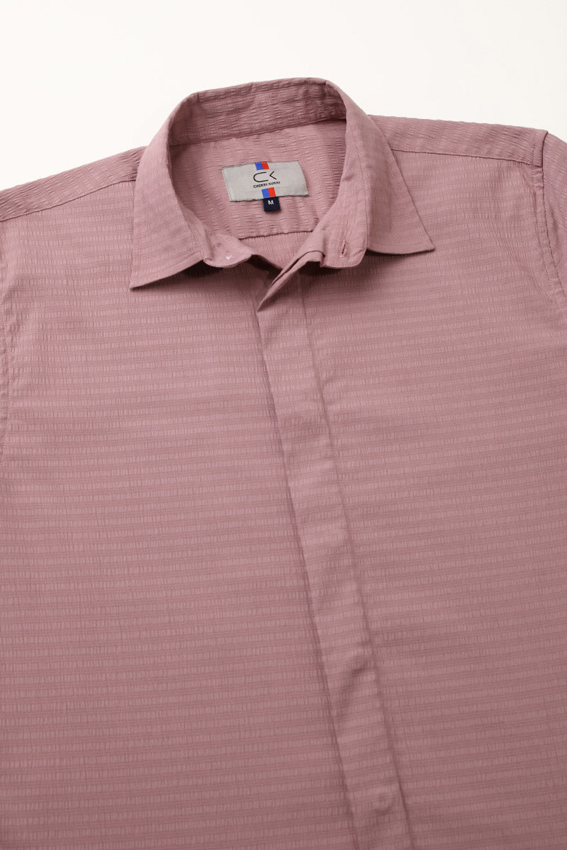 Pink  Plain  Shirt