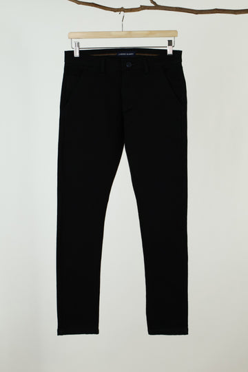 Black  Plain  Trouser