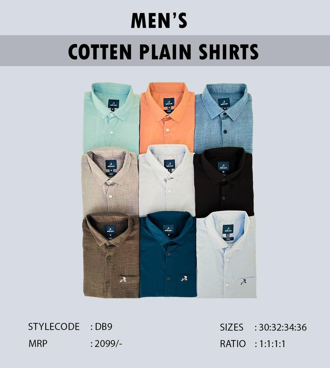 cotton Plain Shirt
