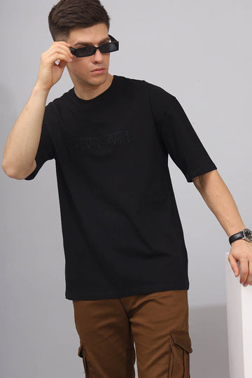 Black Plain T-Shirt