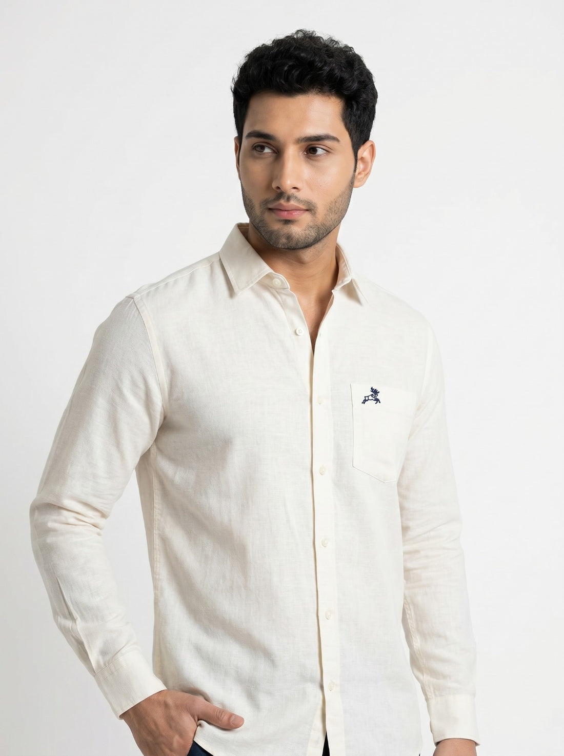 linen Plain Shirt