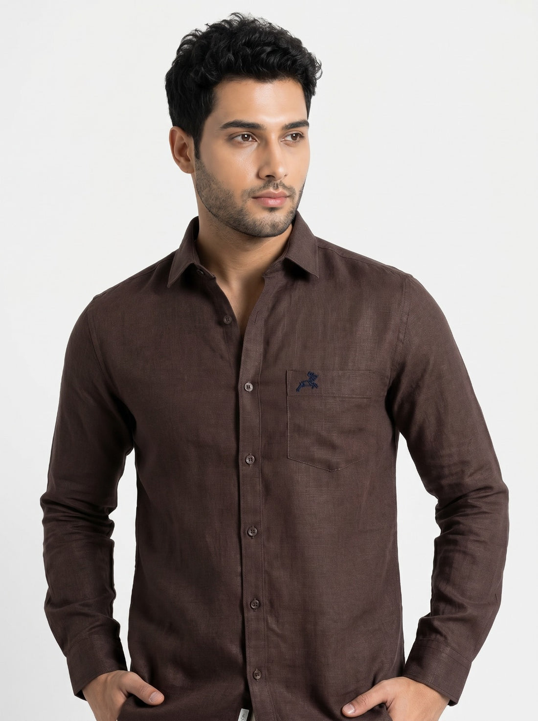 linen Plain Shirt