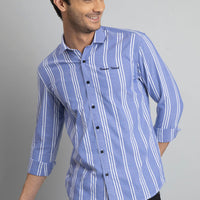 Blue Stripes Shirt
