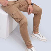 Brown Plain Trouser
