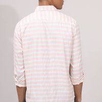 Orange Stripes Shirt