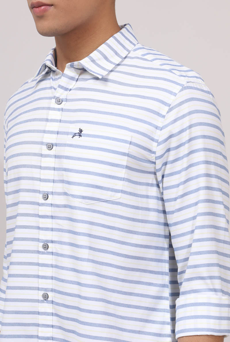 NavyBlue Stripes Shirt