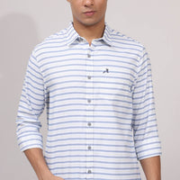 NavyBlue Stripes Shirt