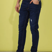 NavyBlue Plain Jeans