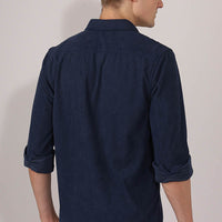 Blue  Plain  Shirt