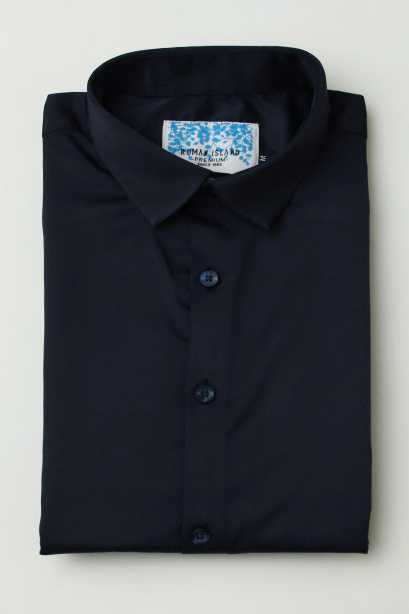 NavyBlue Plain Shirt