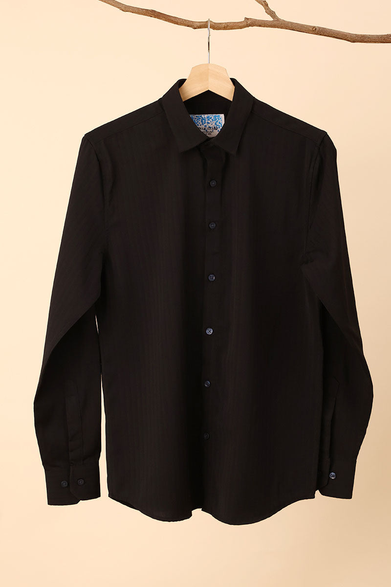 Black Plain Shirt