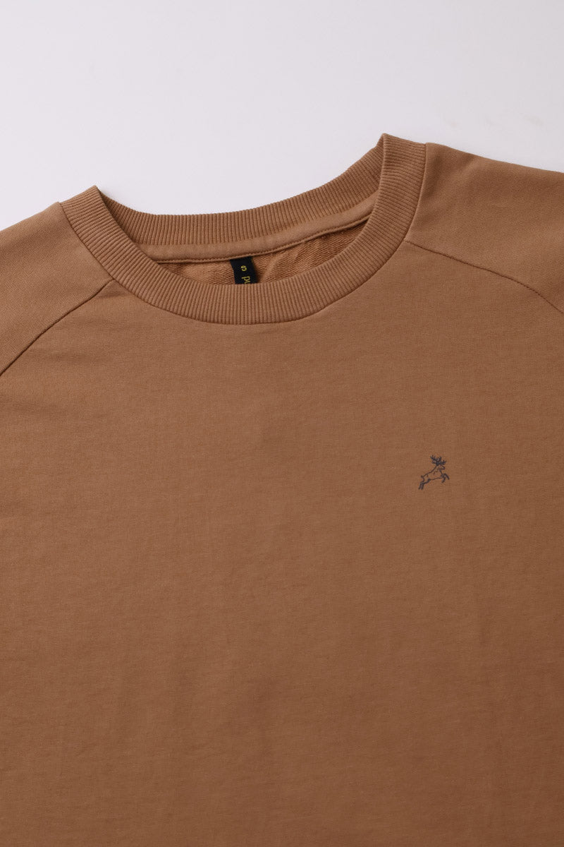 Brown Plain T-Shirt