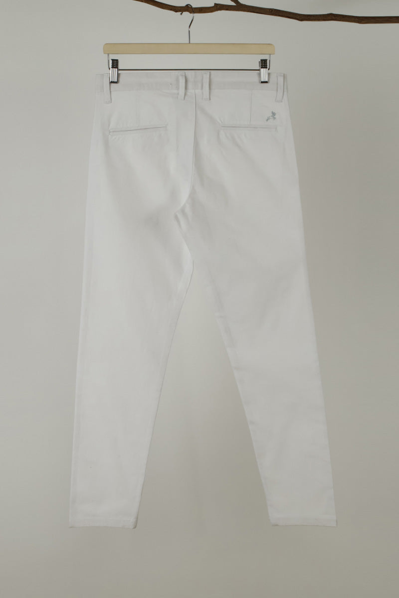 White  Checks  Trouser