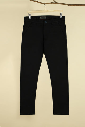 Black Plain  Trouser