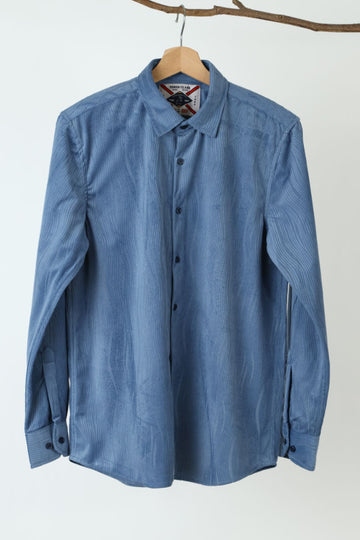 Blue  Plain  Shirt