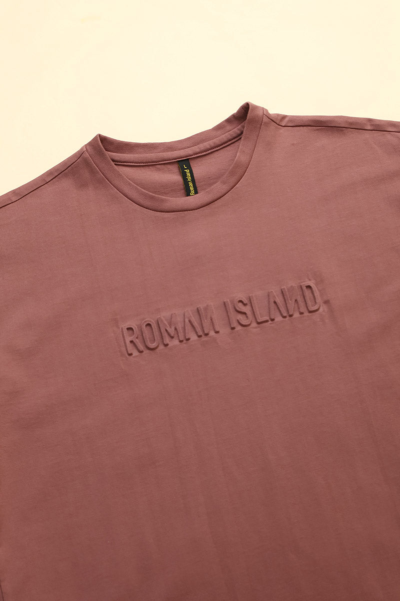 Pink  Plain  T-Shirt