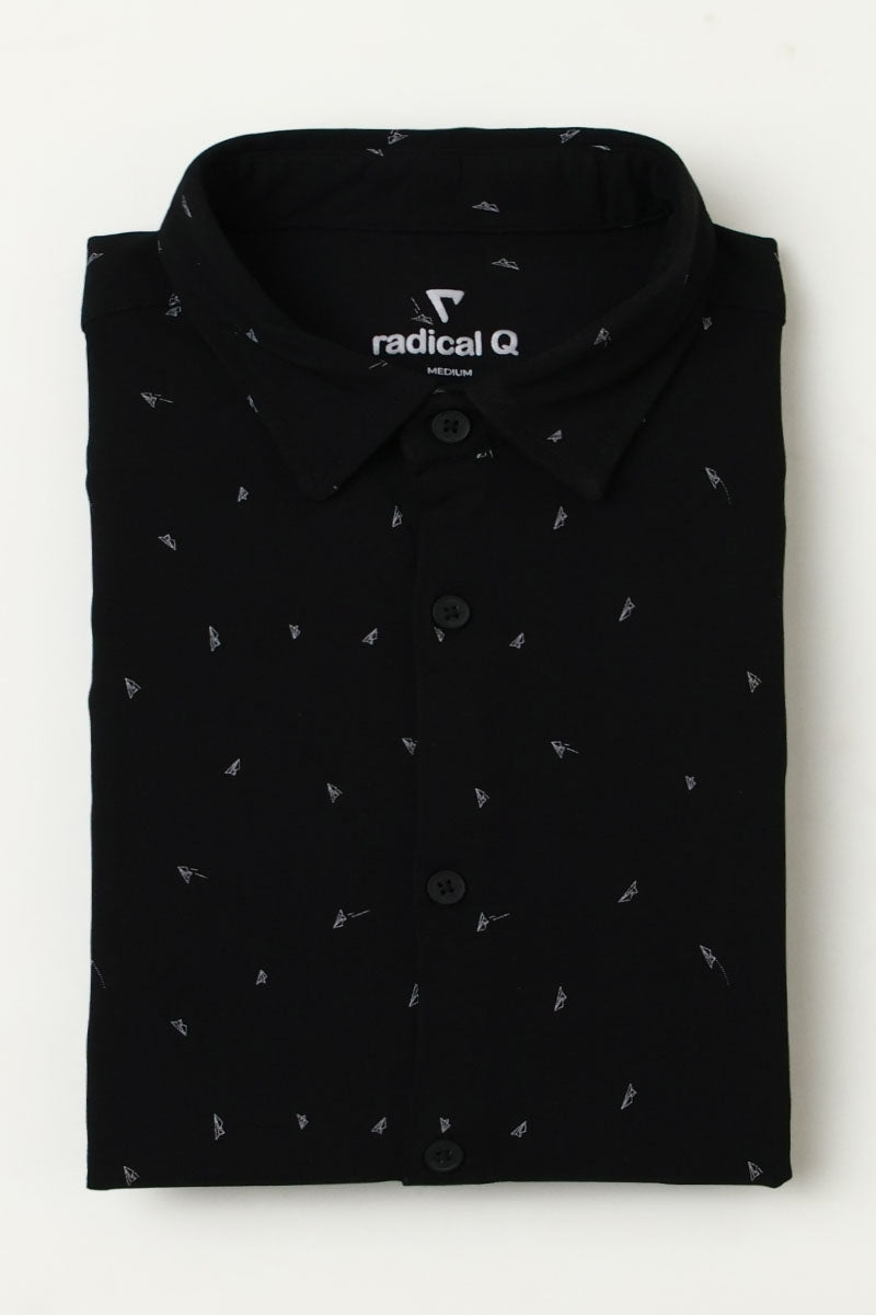 Black Print Shirt