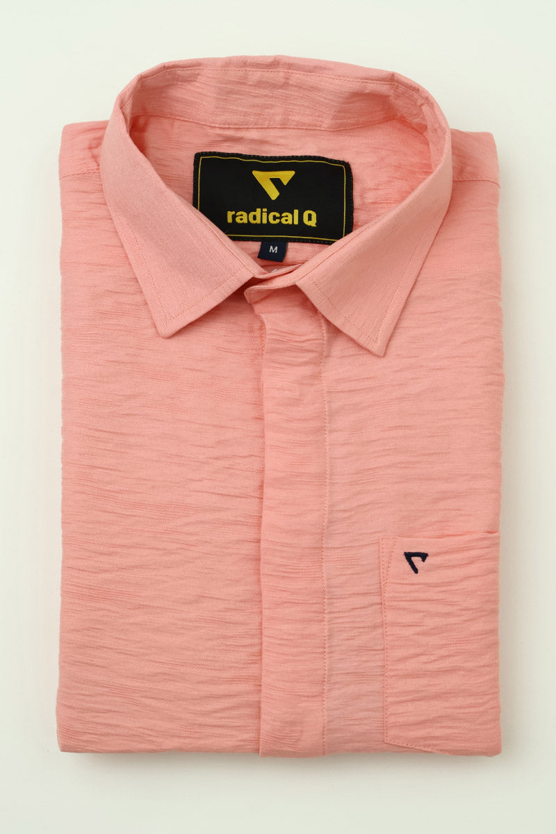 Pink  Plain  Shirt