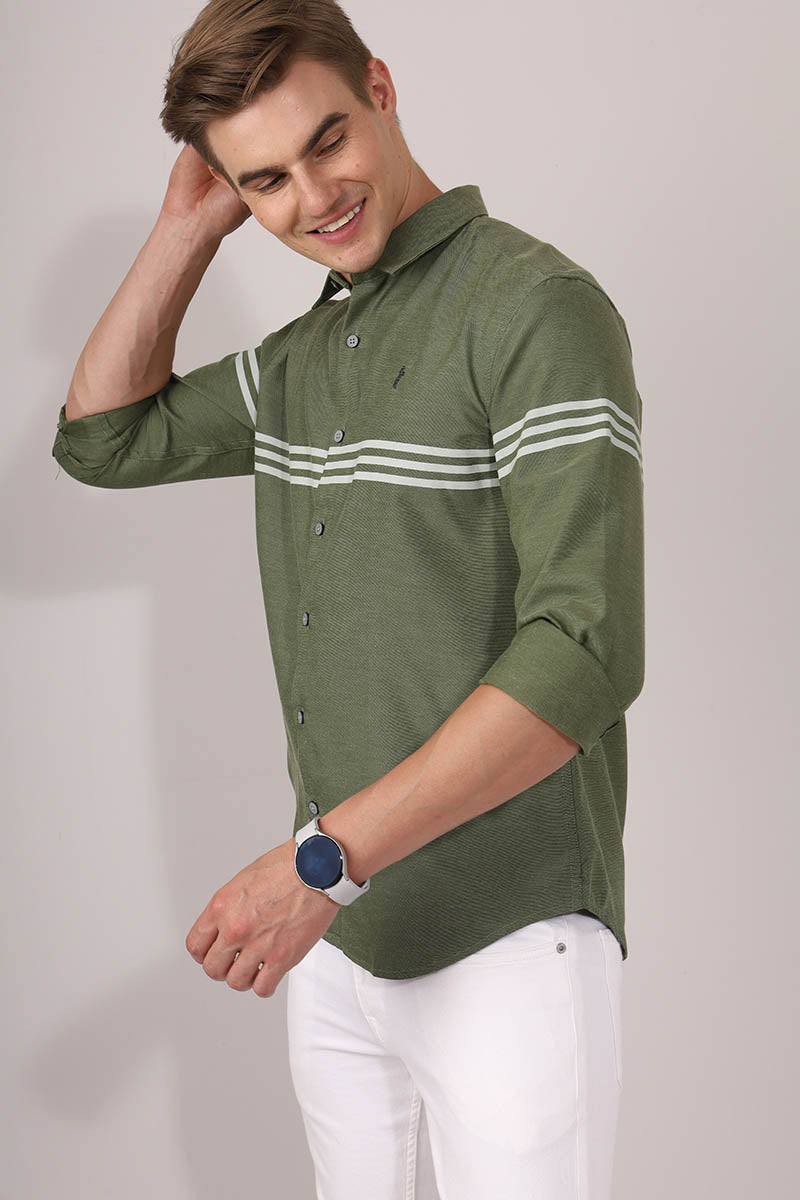 Green Engineered Shirt
