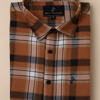 Brown  Checks  Shirt