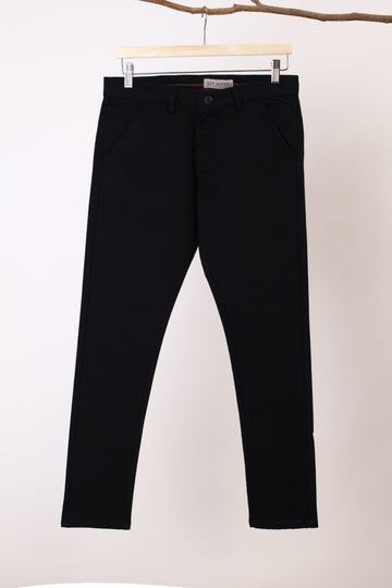 Black  Plain  Trouser
