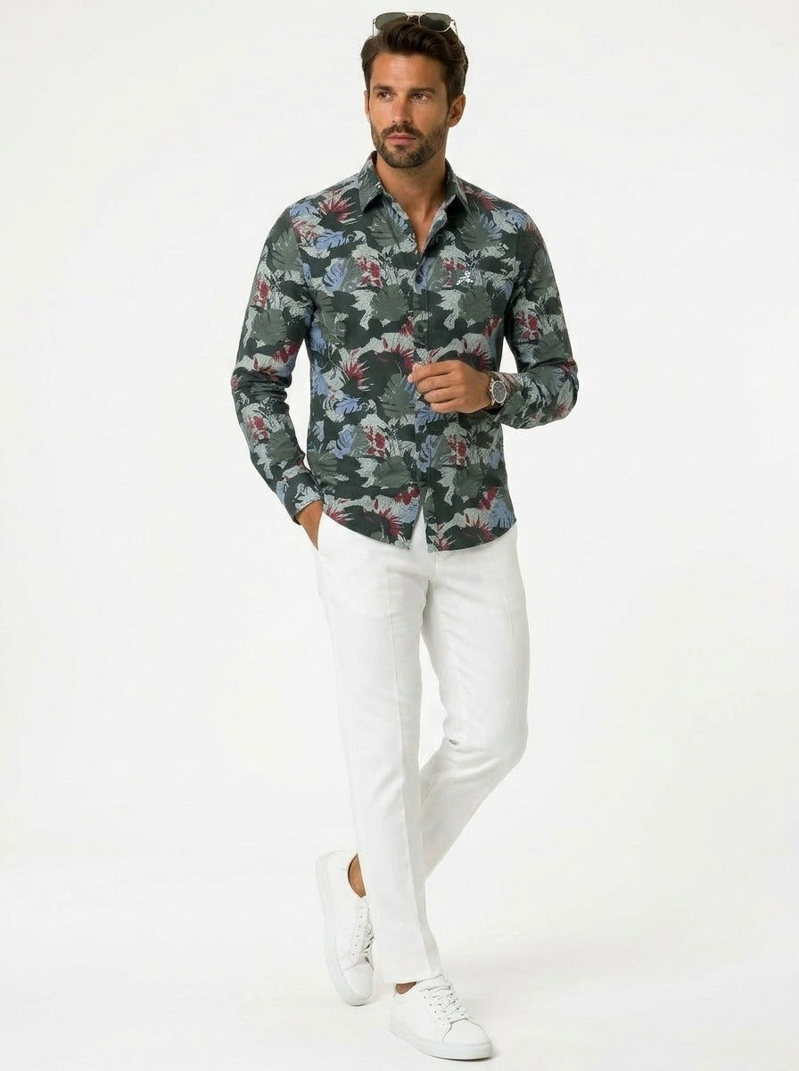 Printed  Shirt(O001)