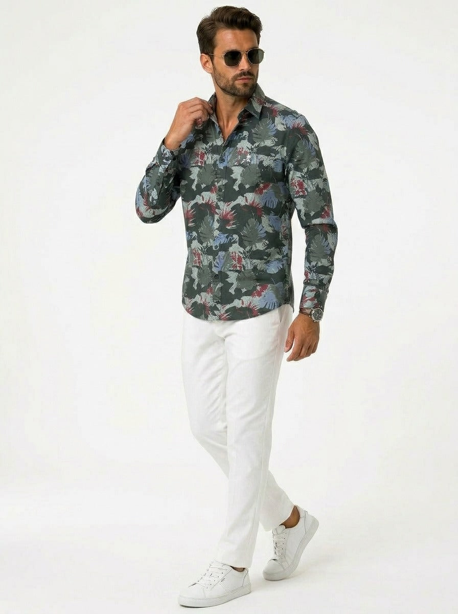 Printed  Shirt(O001)