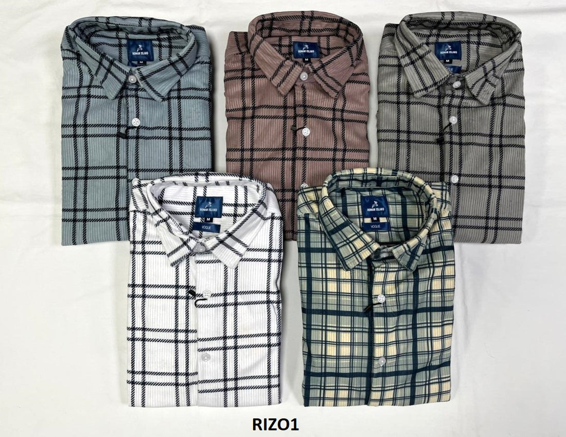 Men Check Shirt