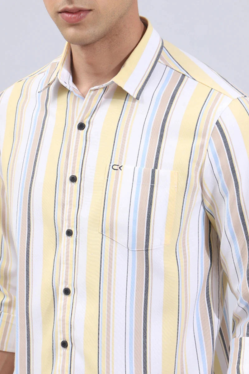 Yellow Stripe Shirt