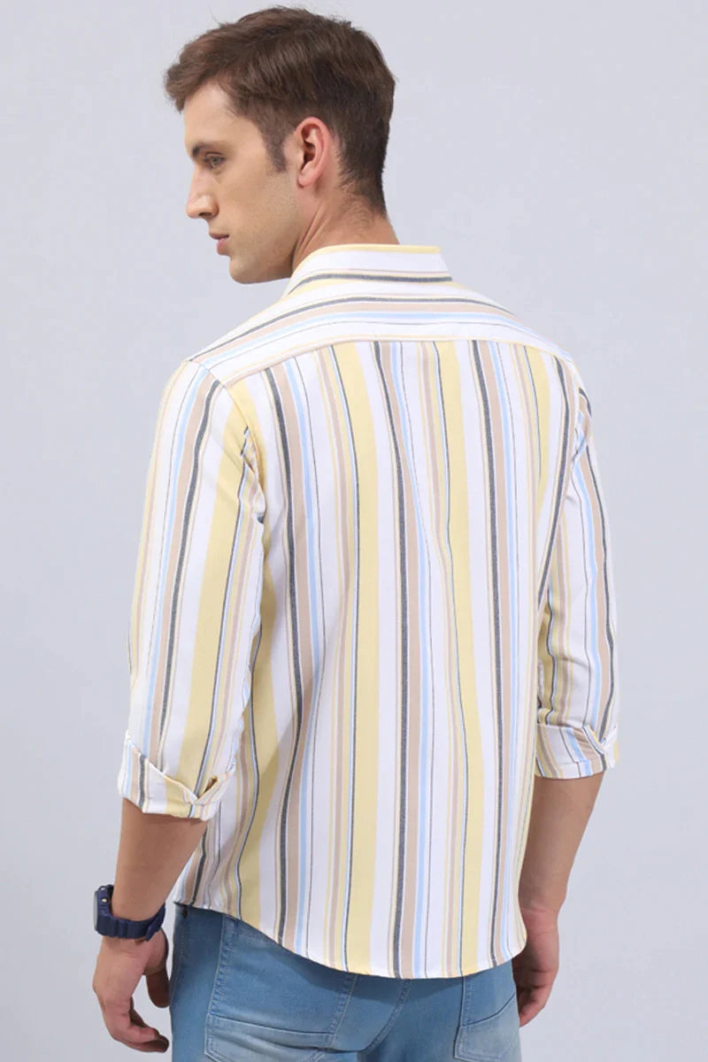 Yellow Stripe Shirt