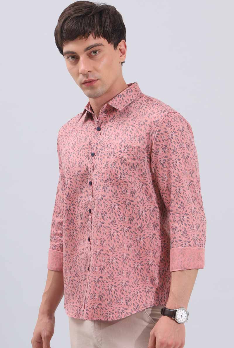 Pink Print Shirt